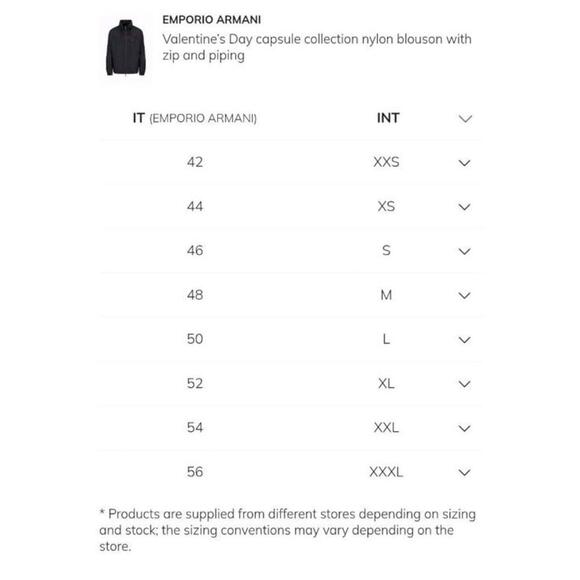 $560 Emporio Armani Blouson Jacket Size L – Valentine’s Day - Picture 12 of 12